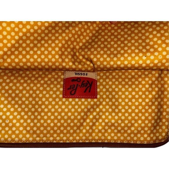 Fossil Key Per Geometric Ipad Laptop Tablet Case Black Red - Picture 2 of 4